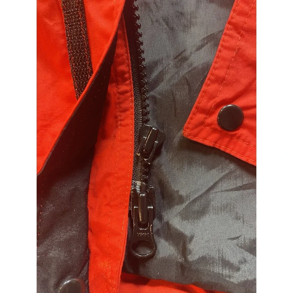 Vintage Marlboro Adventure Team Jacket Mens Large Red Nylon Hooded Parka 90s